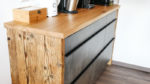 Kaffeeeck mit Altholz - Holzquadrat OHG