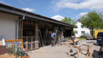 Umbau Werkstatt, Schreinerei, Tischlerei Gebäude außen- Holzquadrat OHG
