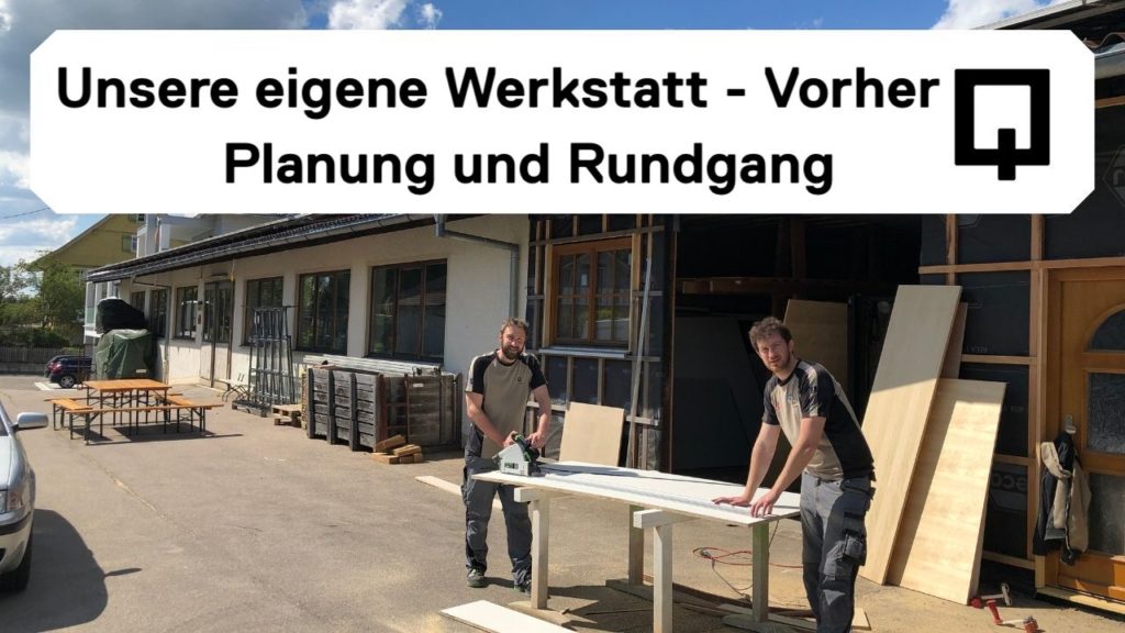 Werkstatt Umbau Vorher - Holzquadrat OHG