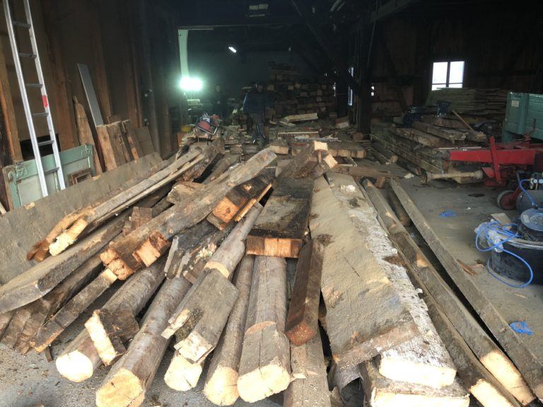 Altholz beim Hausabruch - Holzquadrat OHG
